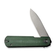 Civivi Sendy Flipper Knife Green Micarta Handle Çakı