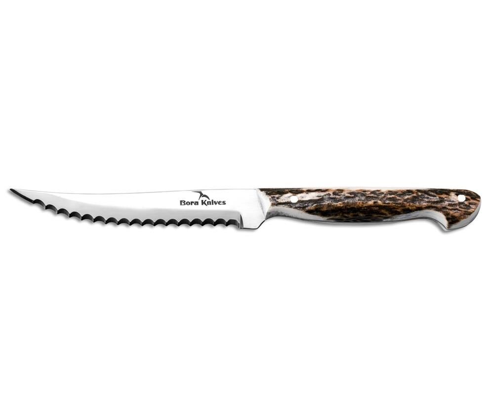 Bora 722 B Boynuz Saplı Steak Bıçak