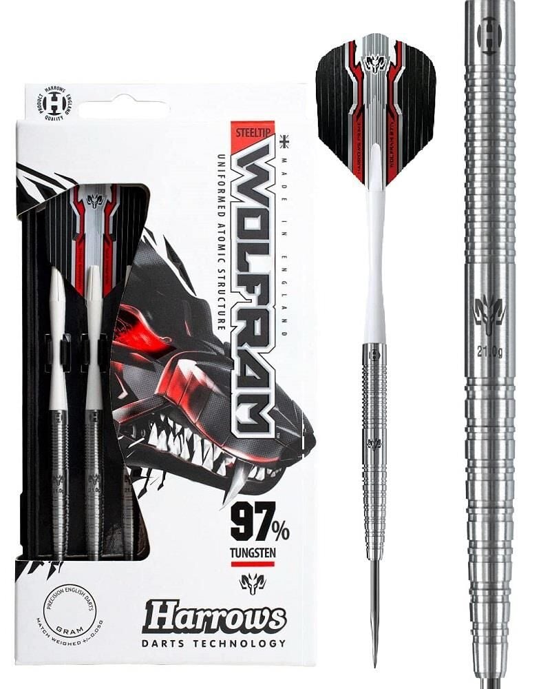 Harrows Wolfram %97 Tungsten Dart Oku Gri - 22