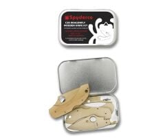 Spyderco Wooden Kit C28 Dragonfly Ahşap Kit Çakı