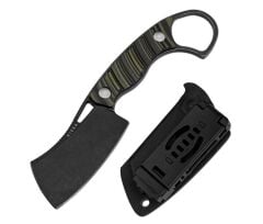 Kizer Little Rhino D2 Black Stonewashed Black & OD Green G10 Bıçak
