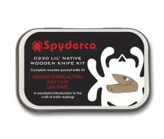 Spyderco Wooden Kit C230 Lil’Native Ahşap Kit Çakı