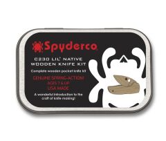 Spyderco Wooden Kit C230 Lil’Native Ahşap Kit Çakı