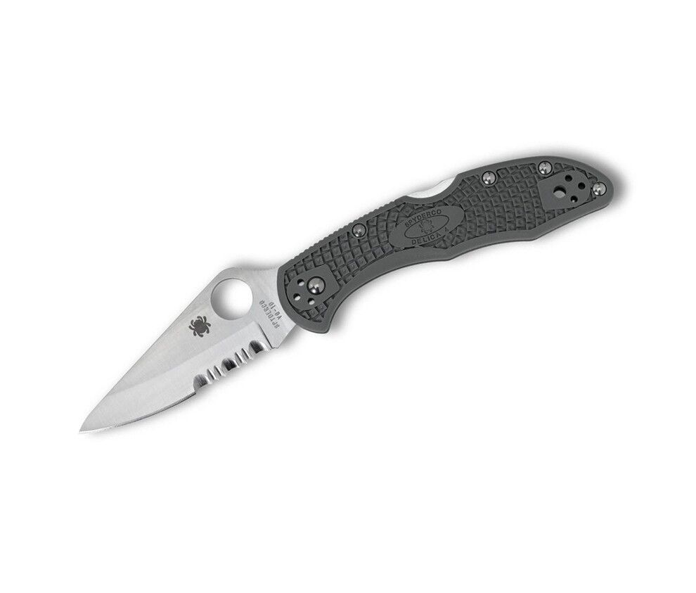 Spyderco Delica 4 Foliage Green Lightweight Combinationege Çakı