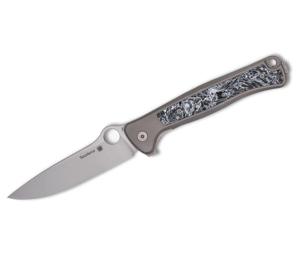 Spyderco Slym M390 Titanium PlainEdge Çakı
