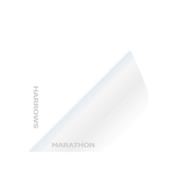Harrows Marathon Dart Flights Beyaz