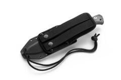 Lionsteel T6 CPM 3V Old Black Blade Black Canvas Bıçak