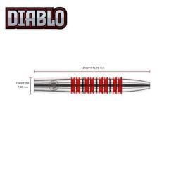 Winmau Diablo %90 Tungsten Çelik Uçlu Dart Oku