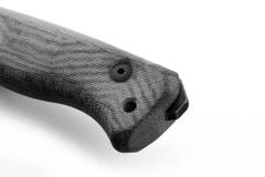 Lionsteel T6 CPM 3V Old Black Blade Black Canvas Bıçak
