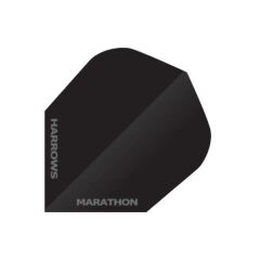 Harrows Marathon Dart Flights Siyah