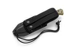 Lionsteel T6 CPM 3V Old Black Blade Green Canvas Bıçak