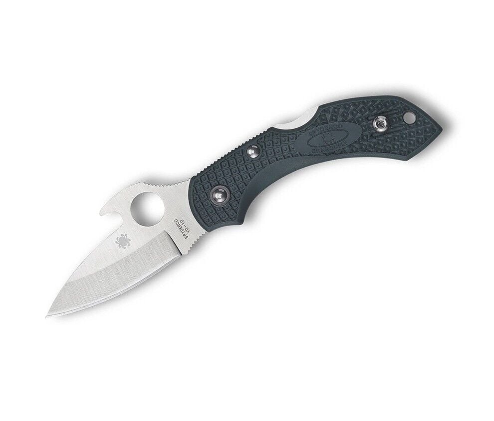 Spyderco Dragonfly 2 Gray Lightweight Emerson Opener Plainedge Çakı