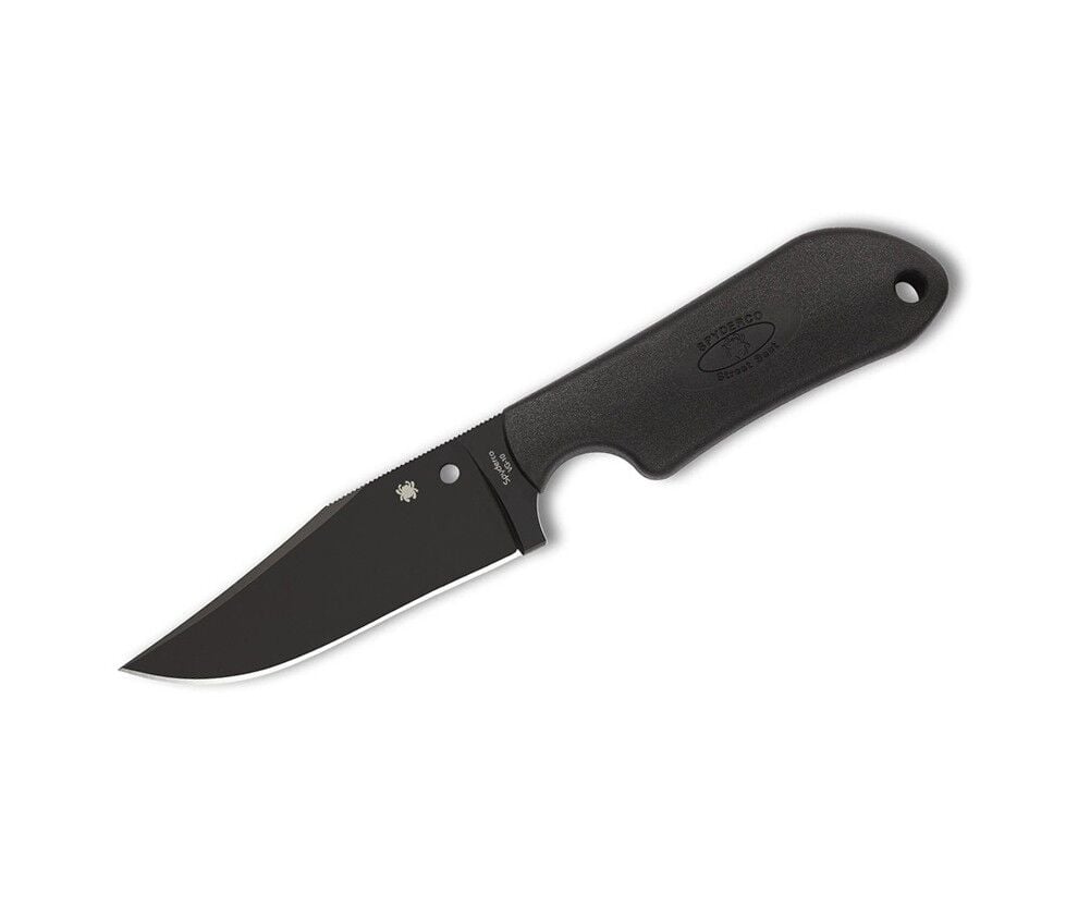 Spyderco Street Beat Black Lightweight Black Blade Plainedge Bıçak