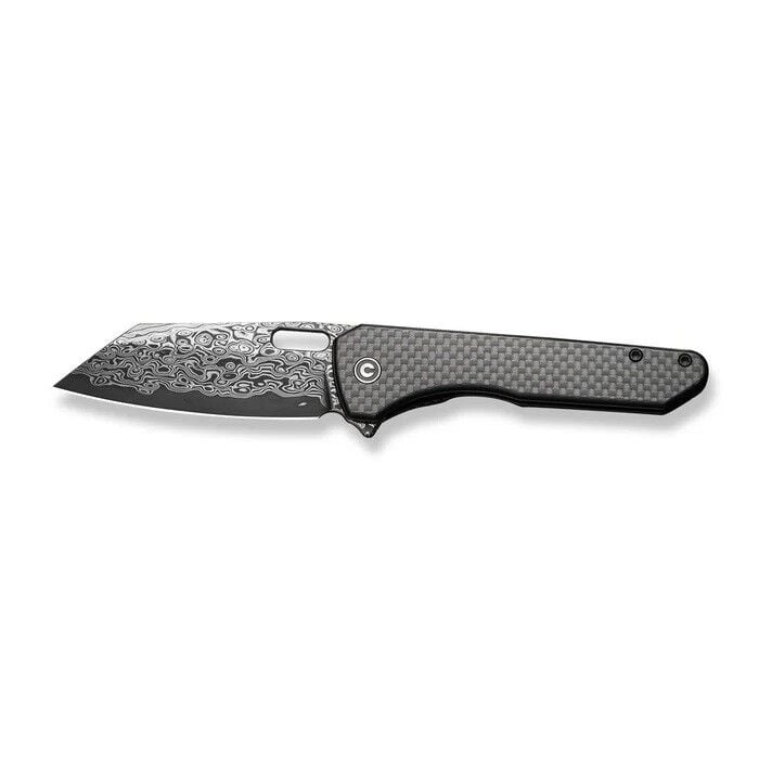 Civivi Nugz Flipper & Thumb Hole Knife Carbon Fiber & G10 Handle Çakı