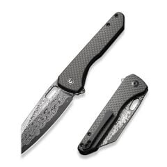 Civivi Nugz Flipper & Thumb Hole Knife Carbon Fiber & G10 Handle Çakı