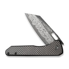 Civivi Nugz Flipper & Thumb Hole Knife Carbon Fiber & G10 Handle Çakı
