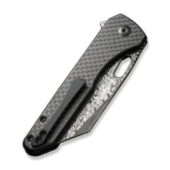 Civivi Nugz Flipper & Thumb Hole Knife Carbon Fiber & G10 Handle Çakı