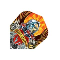 Harrows Quadro Dart Flights Skull