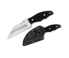 Spyderco Ronin 2 Black G-10 W / Sheath Plainedge Bıçak