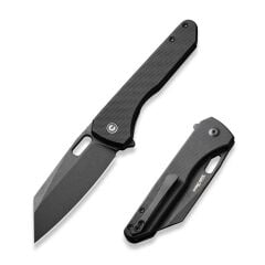 Civivi Nugz Flipper & Thumb Hole Knife Black G10 Handle Çakı