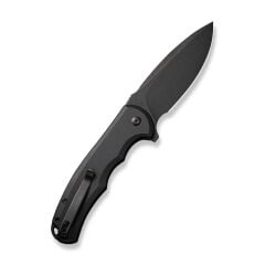 Civivi Button Lock Praxis Flipper Knife Black Aluminum Handle Çakı