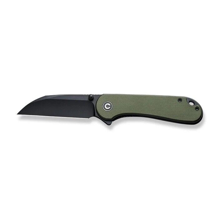 Civivi Elementum Flipper & Thumb Stud Knife Green G10 Handle Çakı