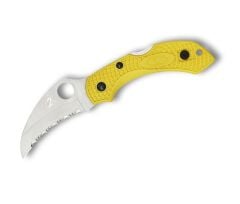 Spyderco Dragonfly 2 Salt Yellow Lightweight Hawkbill Spyderedge Çakı