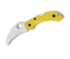 Spyderco Dragonfly 2 Salt Yellow Lightweight Hawkbill Spyderedge Çakı