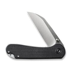 Civivi Elementum Flipper & Thumb Stud Knife Black Micarta Handle Çakı