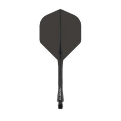 Winmau Fusion Flight & Shaft Siyah - Medium