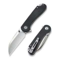Civivi Elementum Flipper & Thumb Stud Knife Black G10 Handle Çakı