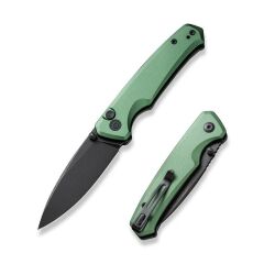Civivi Altus Button Lock & Thumb Stud Knife Green Aluminum Handle Çakı