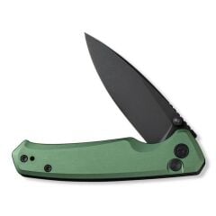Civivi Altus Button Lock & Thumb Stud Knife Green Aluminum Handle Çakı