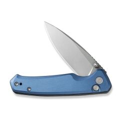 Civivi Altus Button Lock & Thumb Stud Knife Blue Aluminum Handle Çakı