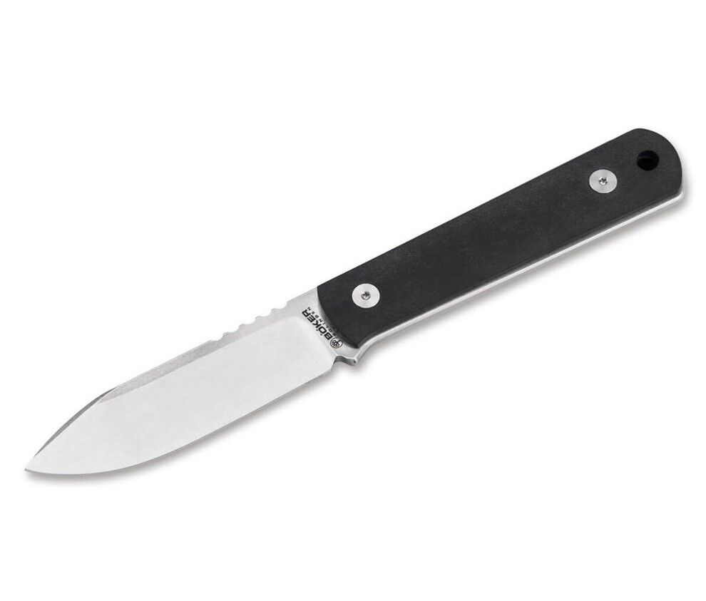 Böker Manufaktur BFF Packlite Black Richlite Bıçak