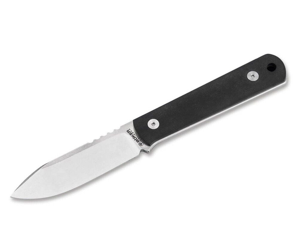 Böker Manufaktur BFF Packlite Black Richlite Bıçak