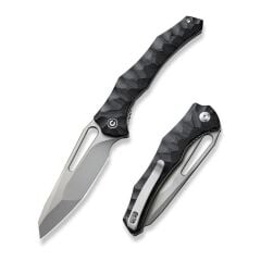 Civivi Spiny Dogfish Thumb Hole Knife Black G10 Handle Çakı