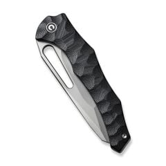 Civivi Spiny Dogfish Thumb Hole Knife Black G10 Handle Çakı