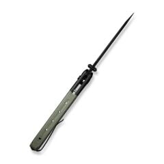 Civivi Sentinel Strike Flipper & Thumb Stud & Button Lock Knife Black Aluminum & FRN Handle Çakı