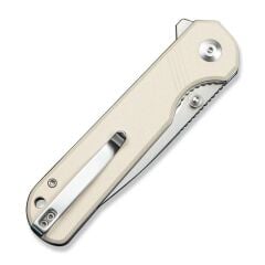 Sencut Aetheris Flipper & Thumb Stud Knife Ivory G10 Handle Çakı