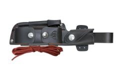 Cudeman 125-MC JJSK2 Mikarta Saplı Survival Kitli Deri Kılıflı Bıçak