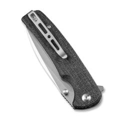 Sencut Sachse Flipper & Button Lock & Thumb Stud Knife Micarta Handle Çakı