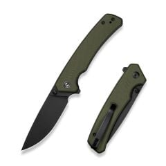 Civivi Merit Flipper & Thumb Stud Knife OD Green G10 Handle Çakı