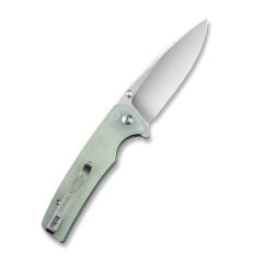 Sencut Sachse Flipper & Button Lock & Thumb Stud Knife G10 Handle Çakı