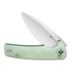 Sencut Sachse Flipper & Button Lock & Thumb Stud Knife G10 Handle Çakı