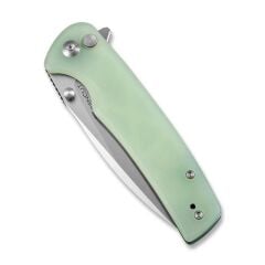 Sencut Sachse Flipper & Button Lock & Thumb Stud Knife G10 Handle Çakı