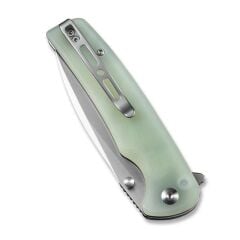 Sencut Sachse Flipper & Button Lock & Thumb Stud Knife G10 Handle Çakı