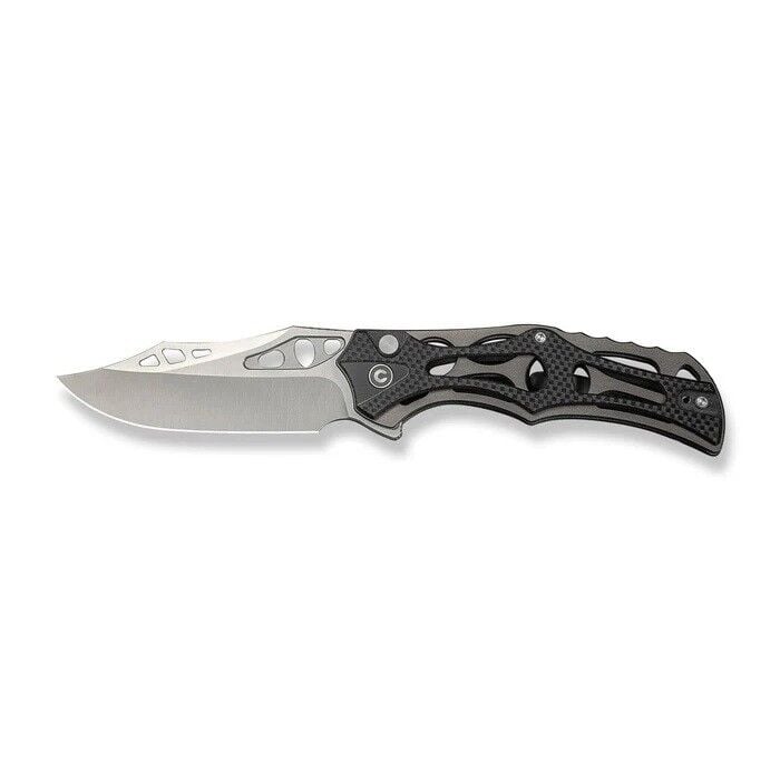 Civivi Biophase Flipper & Button Lock Knife Aluminum & Black G10 Handle Çakı