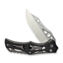 Civivi Biophase Flipper & Button Lock Knife Aluminum & Black G10 Handle Çakı
