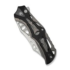 Civivi Biophase Flipper & Button Lock Knife Aluminum & Black G10 Handle Çakı